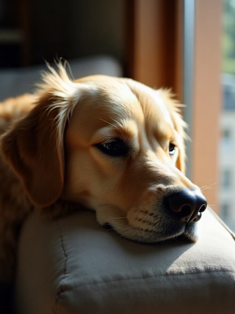 A dog